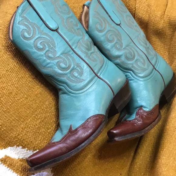 Old Gringos size 8 Turquoise - Picture 11 of 14